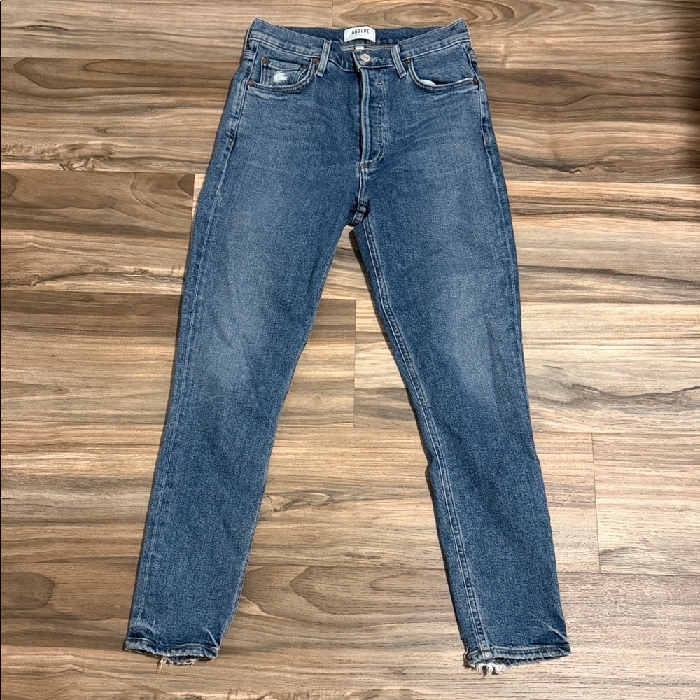 AGOLDE Nico High Rise Slim Fit Jeans Women’s Size 26 Medium Wash Ankle